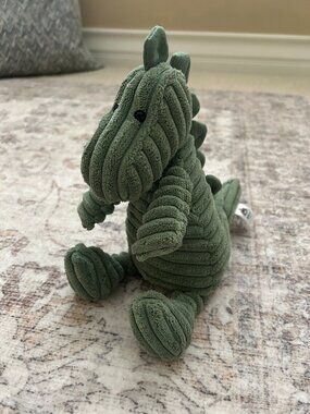 Jellycat Cordy Roy Dino Retired Jellycat Dinosaur Corduroy Dinosaur Green Plush
